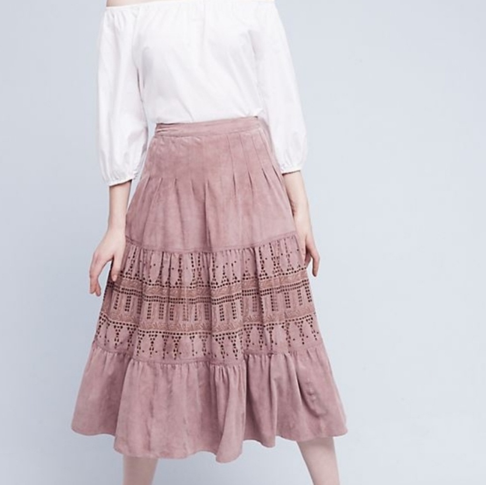 Anthropologie Seude Skirt